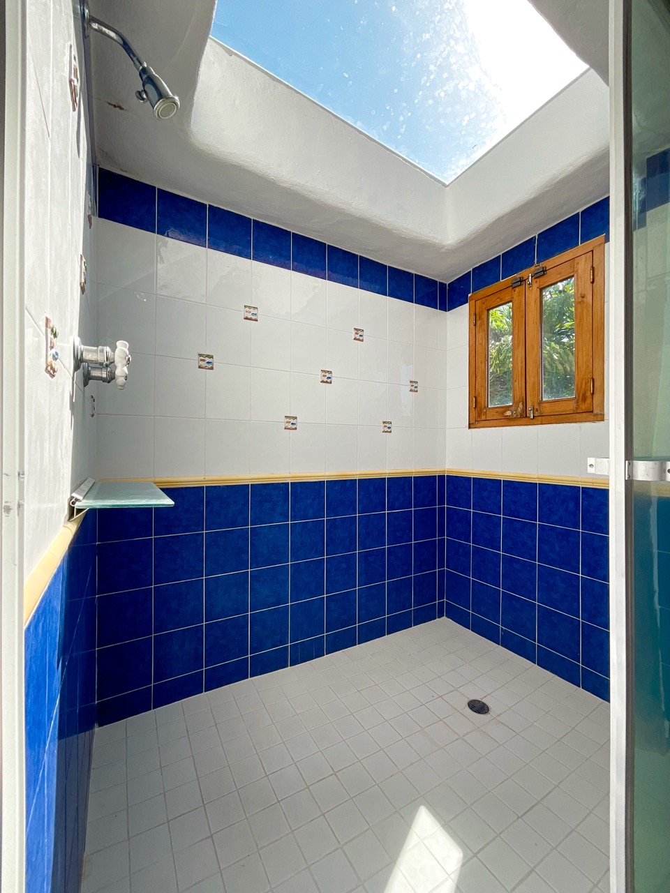 Bedroom with ocean view