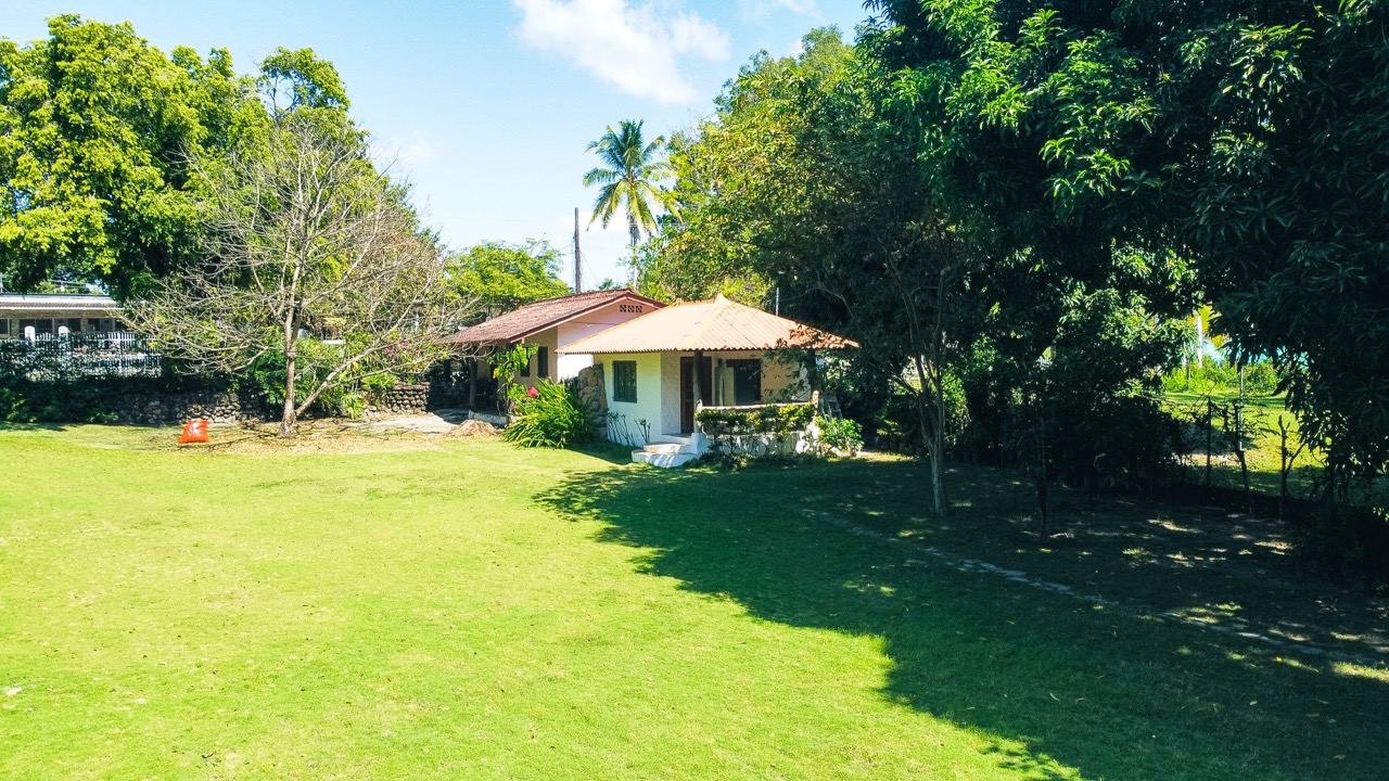 Aerial panoramic view of Coronado beach and Villa Coral
